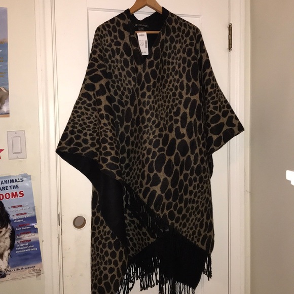 Leopard pattern shawl - Picture 1 of 8